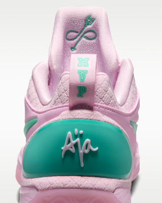 A'Two 'A'Pink Shoe' EP A'ja Wilson Basketball Shoes. Nike ID